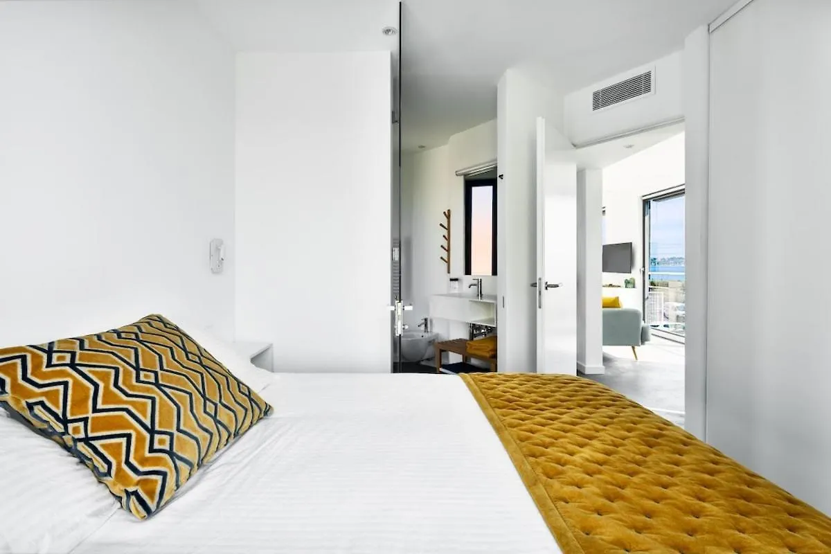 Private Front Beach Villa With Garden And Garage Antibes France